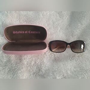 Vintage Juicy Couture Brown/Pink Sunglasses